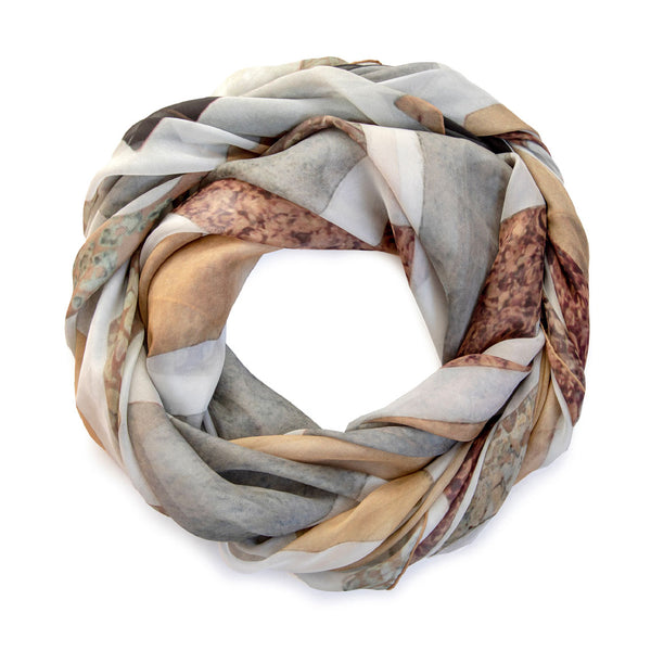 A GRAND ENTRANCE oversized silk scarf