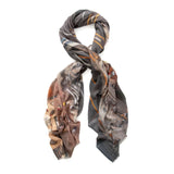 CROSS ROADS oversized wool scarf