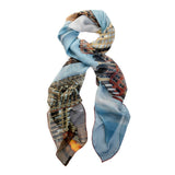 HELLS KITCHEN oversized silk scarf