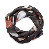 MANHATTAN BY NIGHT oversized silk scarf