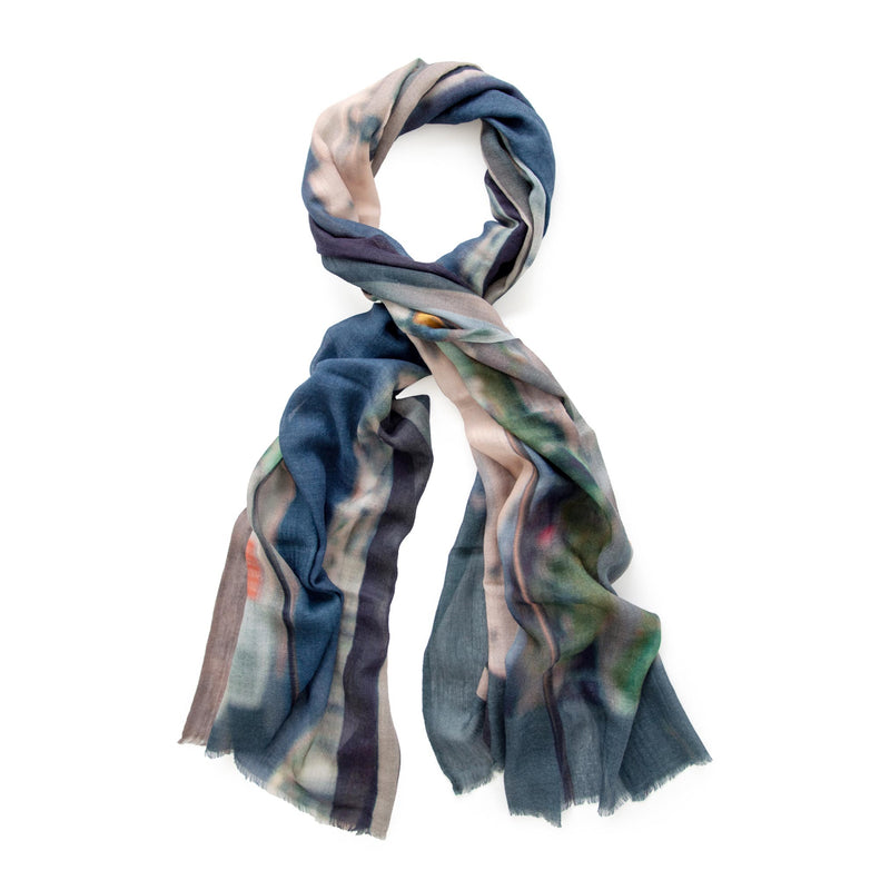 MONORAIL VIEWS skinny wool scarf