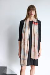 SENSO-JI skinny wool scarf