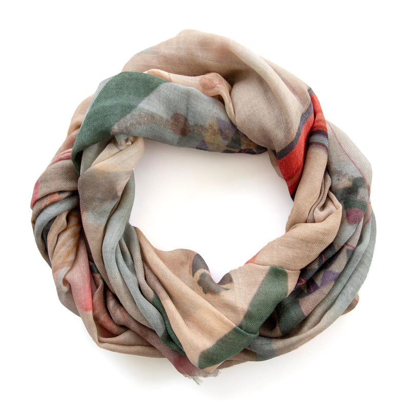 SENSO-JI skinny wool scarf