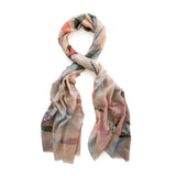 SENSO-JI skinny wool scarf