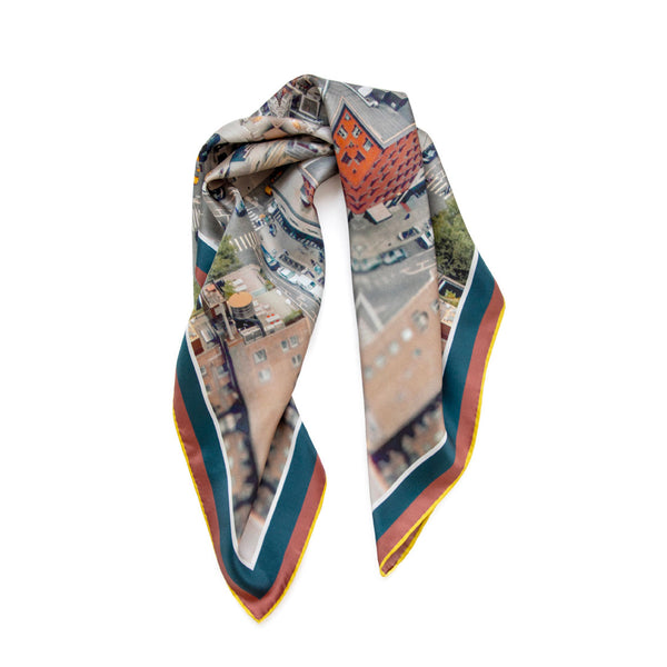 TRIBECA STUDY silk neckerchief