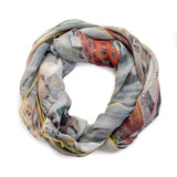 TRIBECA oversized silk scarf