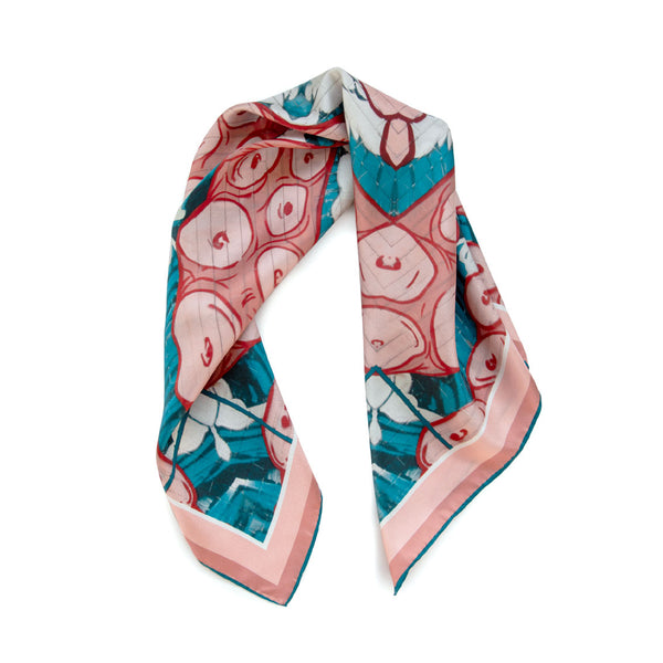 WILLIAMSBURG STUDY silk neckerchief