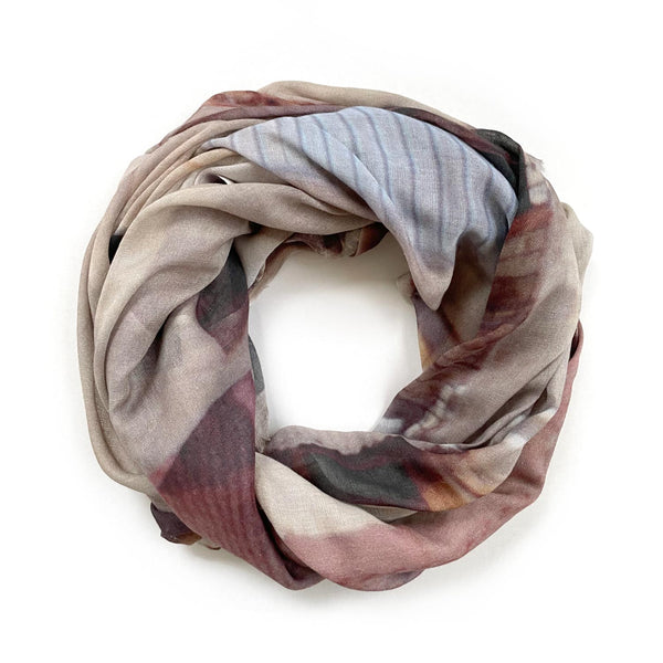 CEFALU linen blend scarf