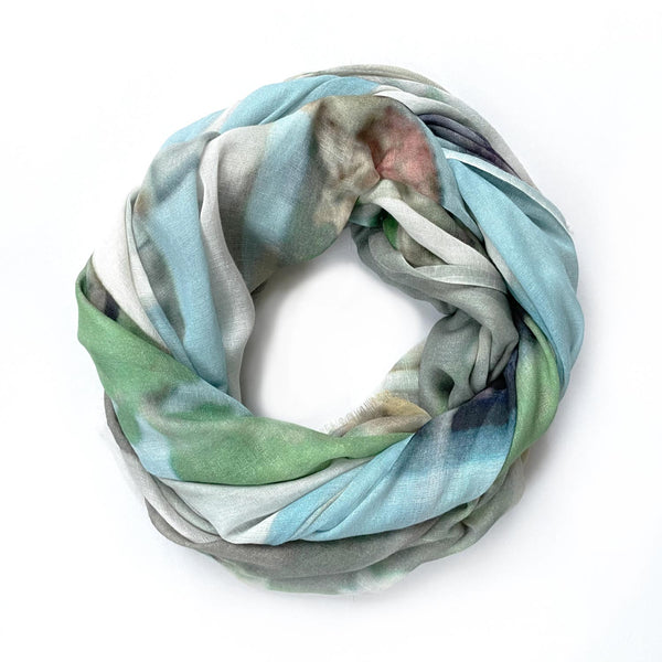 MOTHERLAND CLASSICS linen blend scarf